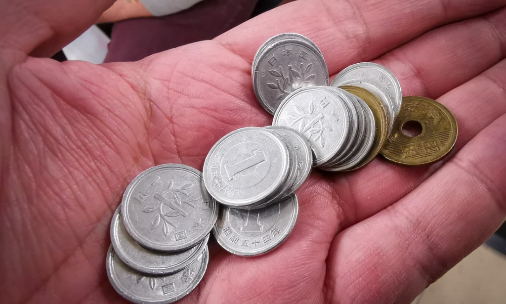 Poor and the rich man spending