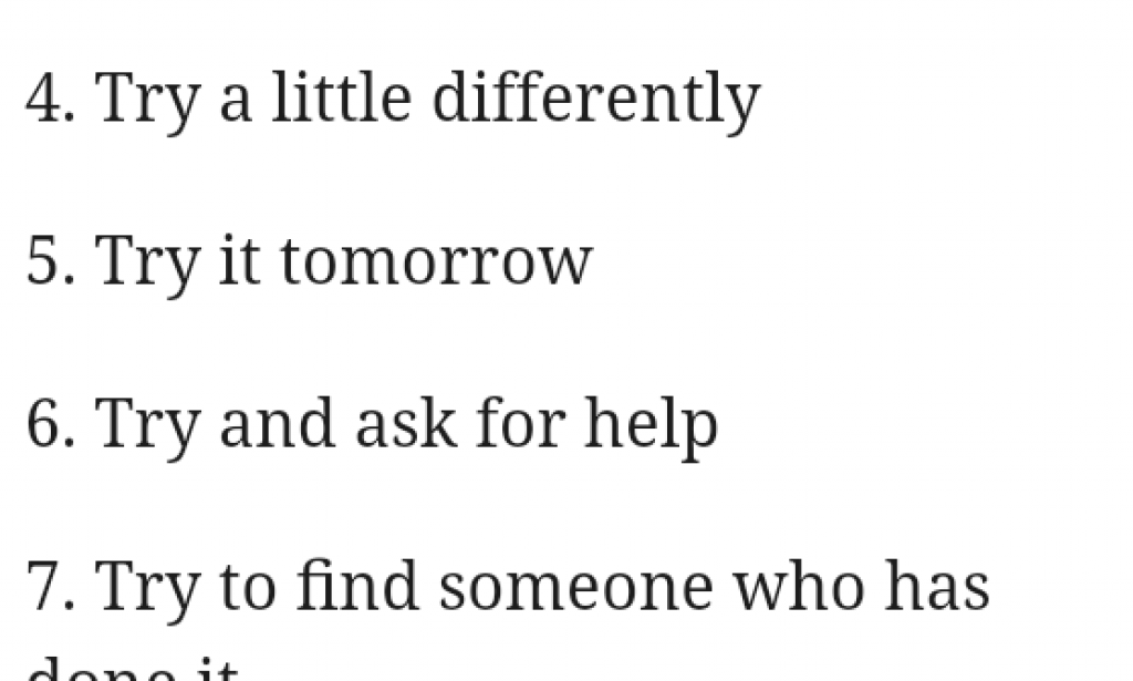 10 STEPS TO SUCCESS