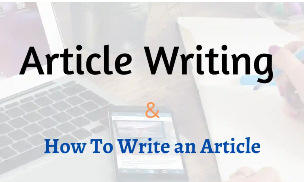 How to write a good article.