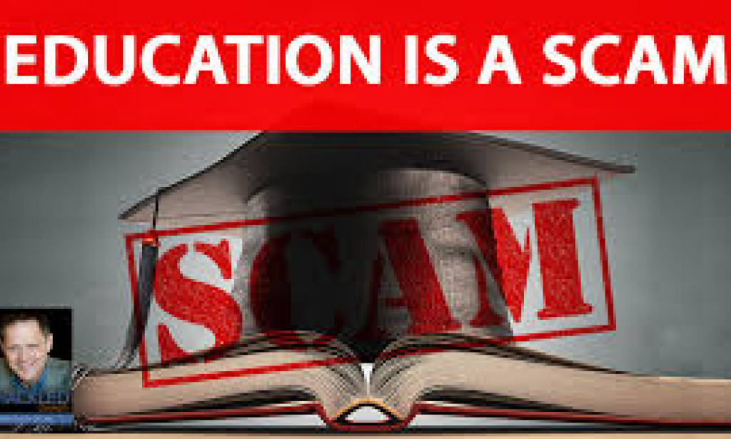 Education is not a scam