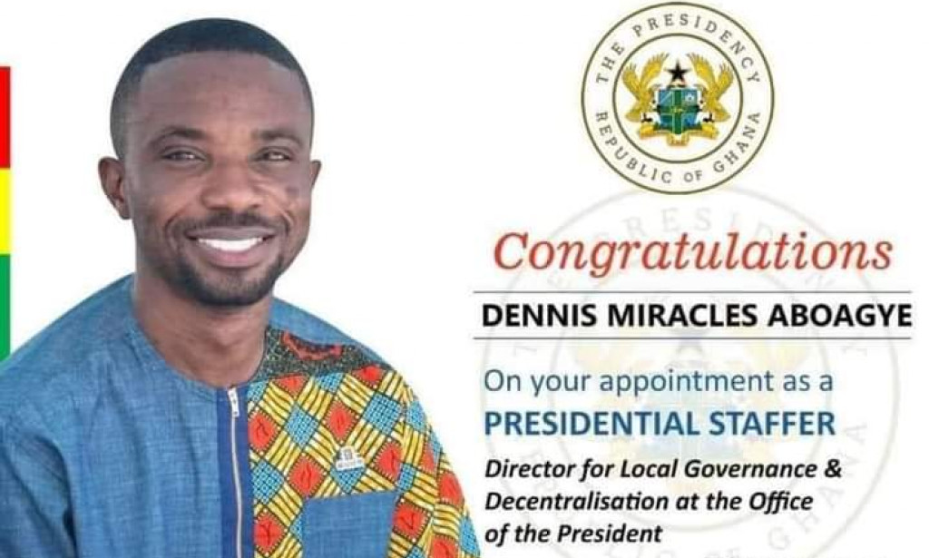 Akufo-Addo Appoints New Presidential Staffer - Jibril Jnr