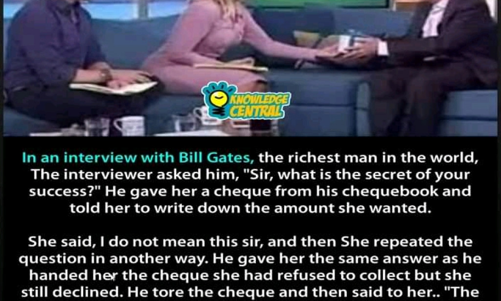 THE SCRETE OF SUCCESS