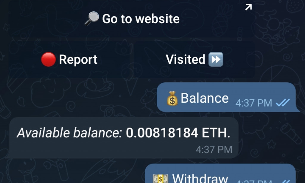 Ethereumclickbot Reviews Scam or Legit Telegram bot