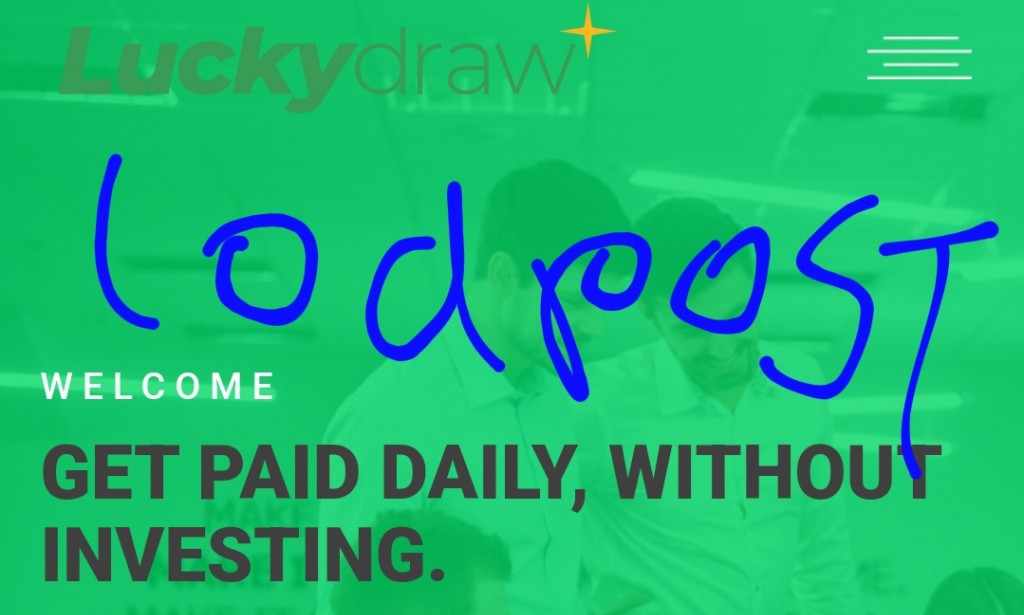 luckdraw.net Reviews Scam or Legit Register Login how LUCKYDRAW works