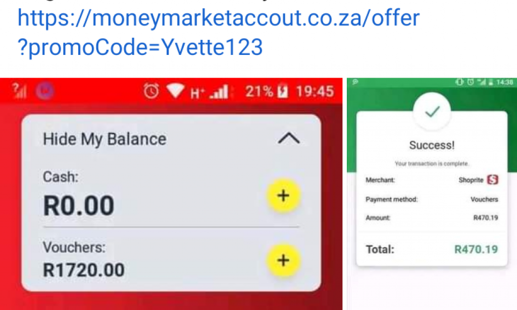 shoprite money market voucher Review Scam or Legit Login Register