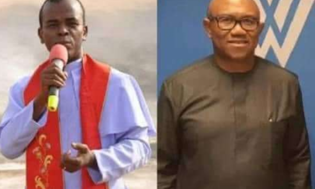 "I don't belong to any political party or is he against Peter Obi "