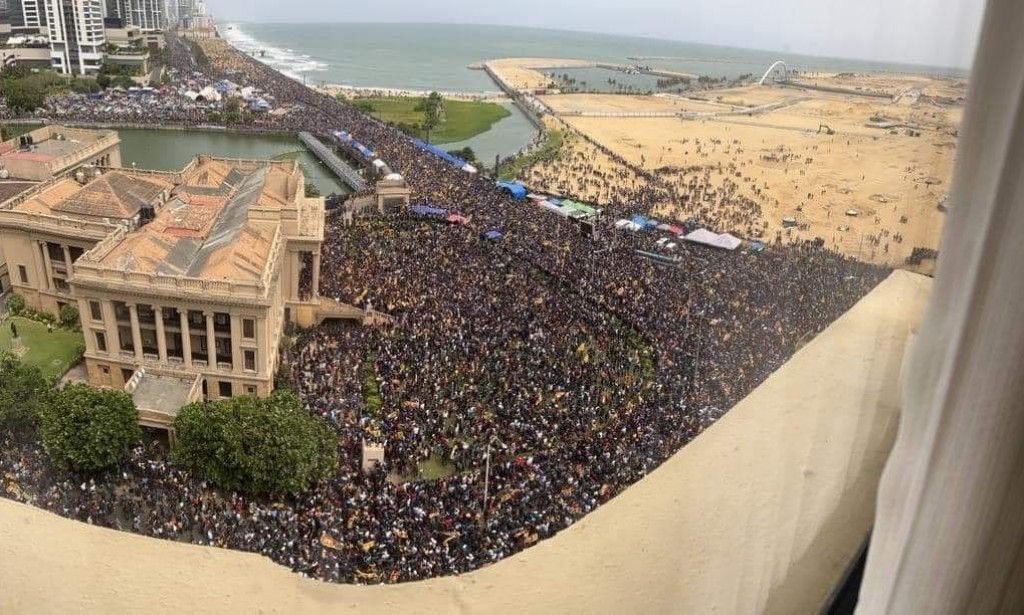 Rally Protest on Sri Lanka