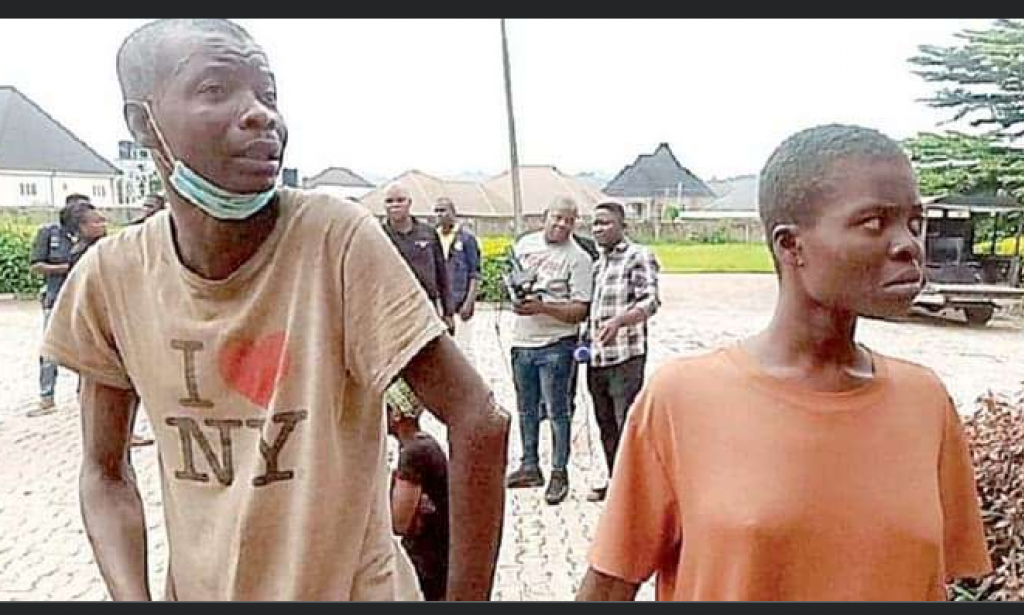 Father and daughter cought kidnapping a child