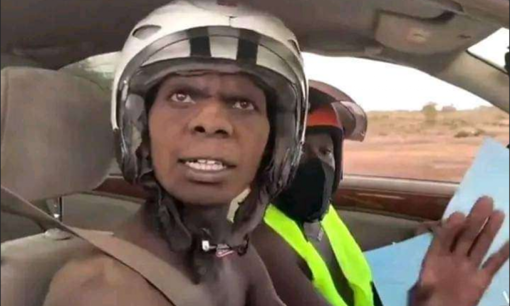 Kuje escaped prisoner was seen in the early hours of the day asking for Directions at berger bridge round about.