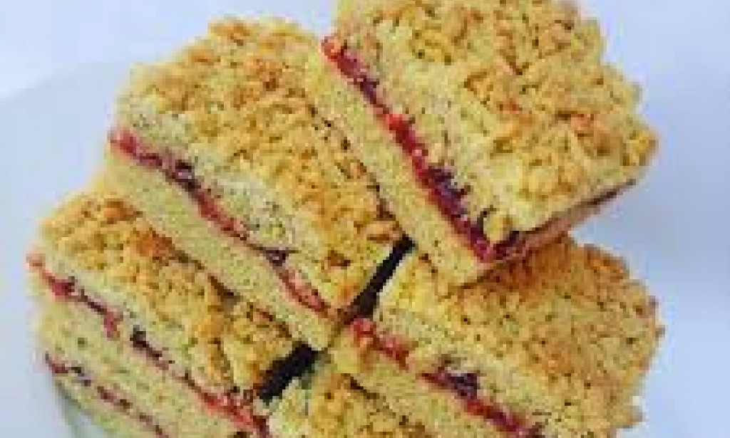 Making delicious  Jam Tart