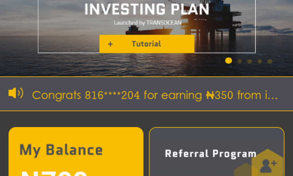 Transocean Reviews Scam or Legit Register Login how transocean-ng.com works