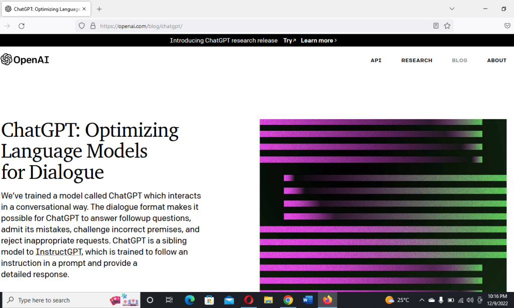 Review on chatGPT3 ROBOT