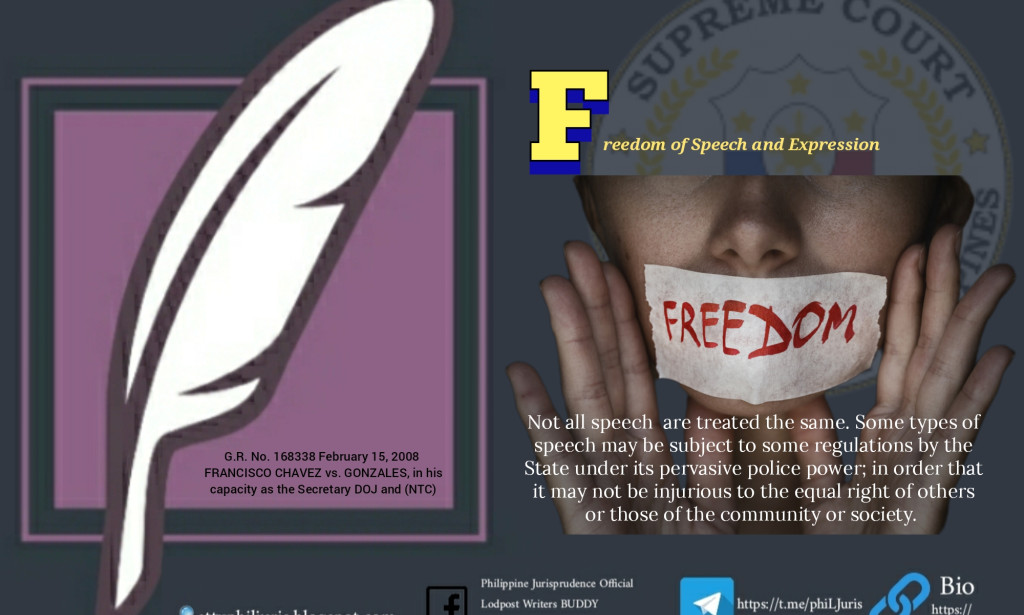 Restrictions on Freedom of Speech and Expression.