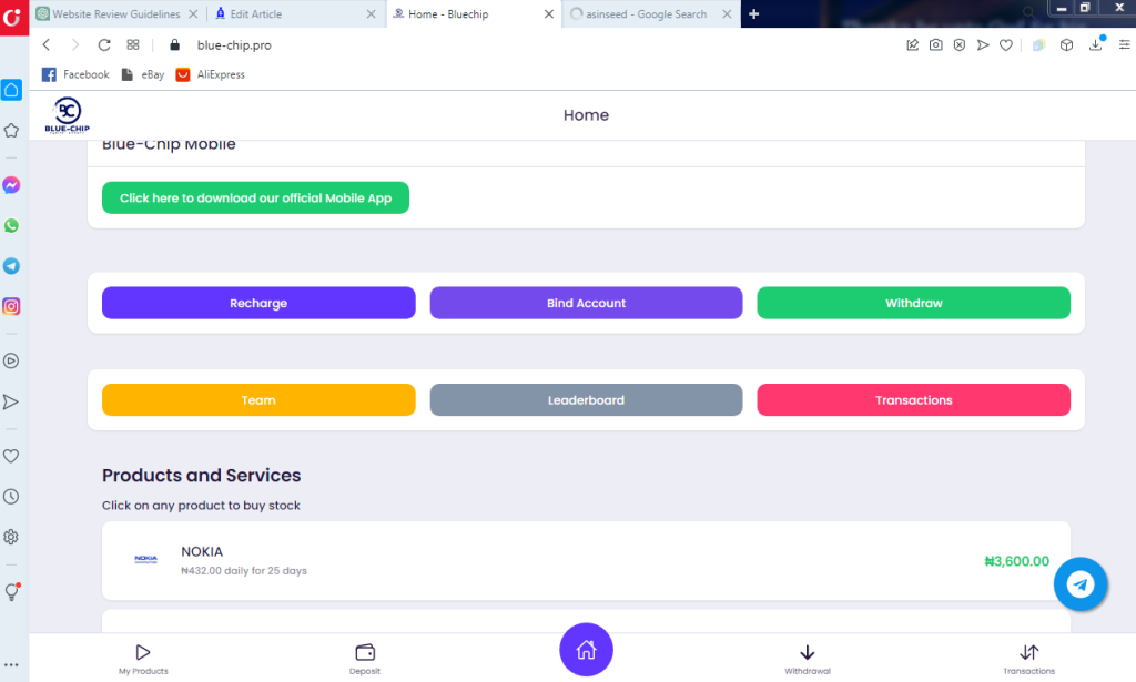 Blue-chip.pro review. Is blue-chip.pro legit or scam?