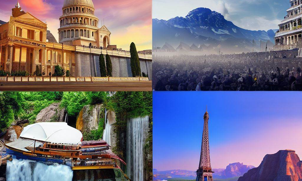 Travel Destinations-Europe, Southeast Asia, US National Park.