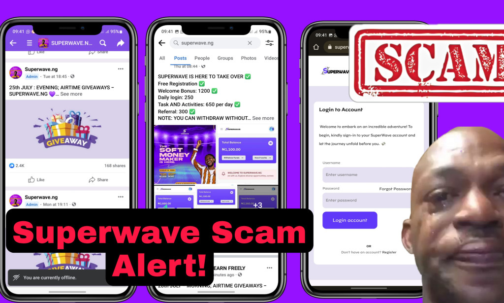 Superwave.ng Scam Alert: Unraveling the Deceptive Nigerian Task Platform Exploiting Users