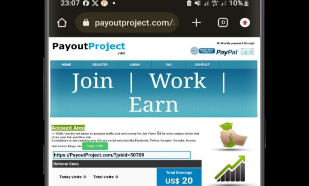 PayoutProject.com Login and Signup: User Reviews and Red Flags