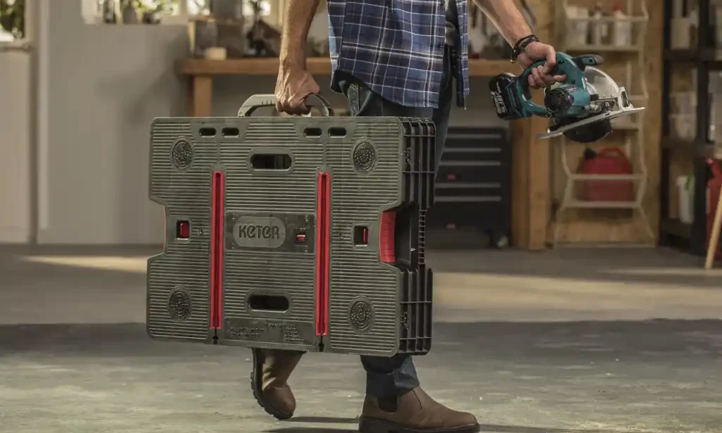 Presenting the Keter Work Table—Transport Your Projects Anywhere!