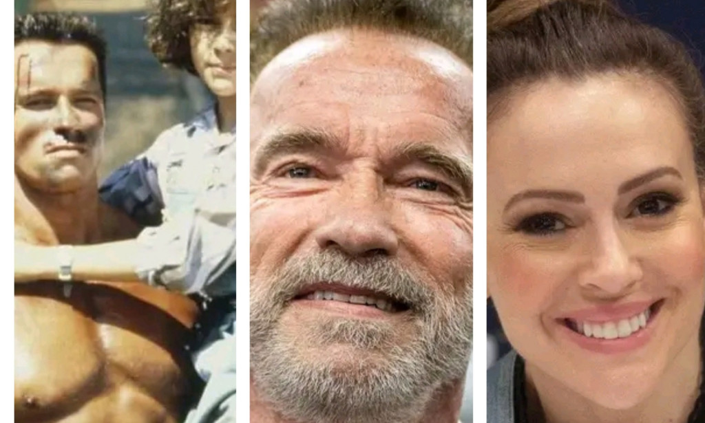 Arnold Schwarzenegger & Alyssa Milano: Special Tribute To Two Outstanding Global Movie Icons.