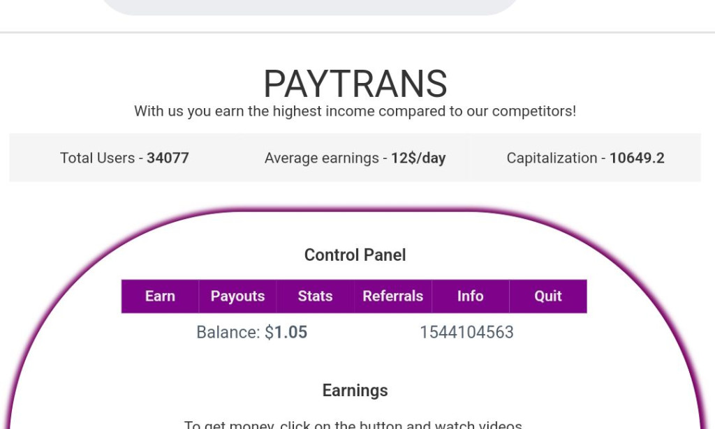 Is Paytrans.site Legit or a Scam?  Sign-up & Login Guides - Unveiling The Reality