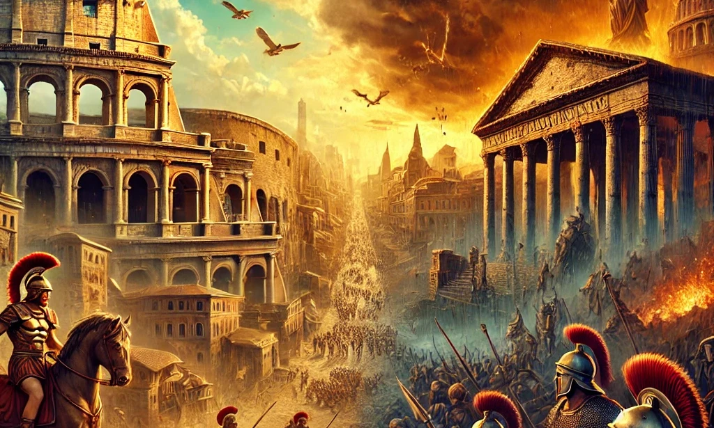 The Rise and Fall of the Roman Empire: A Detailed Historical Analysis