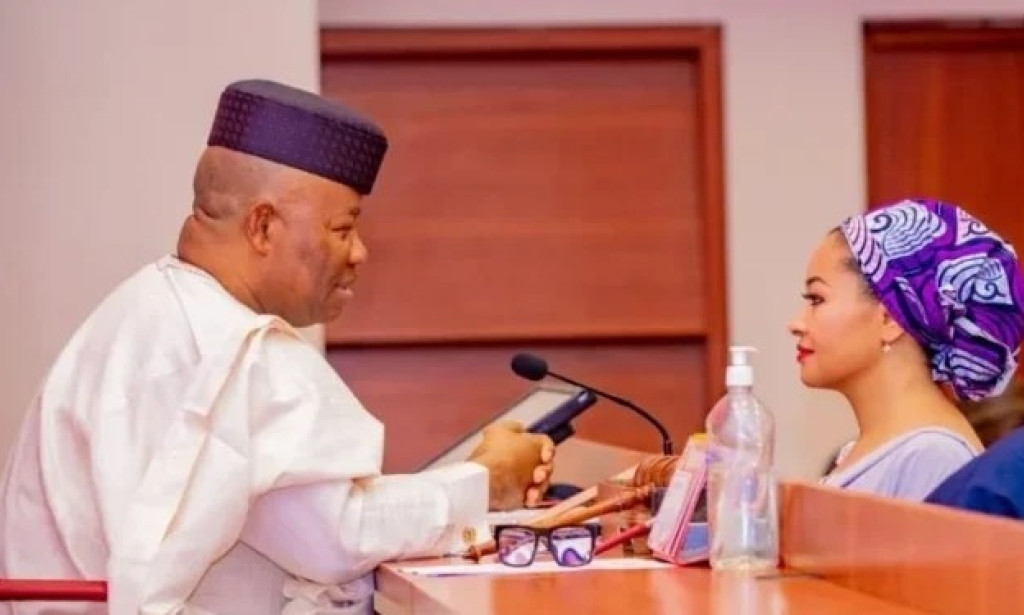 Senator Akpabio gives condition to lift Senator Natasha’s six-month suspension
