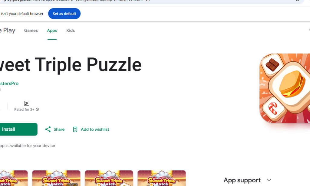 Sweet Triple Puzzle (Fastfood 3 Tiles): Scam or Legit? A Comprehensive Review