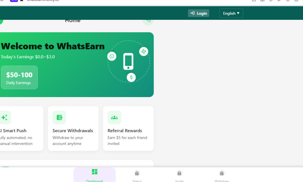 Whatsearn Review: Scam or Legit Earning Platform?