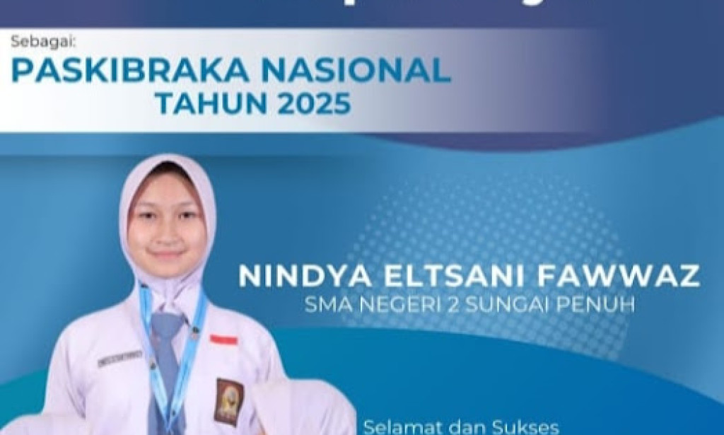 Historic Achievement: Nindya Eltsani Fawwaz Selected as a Distinguished Flag-Bearer at the 80th Independence Day Ceremony