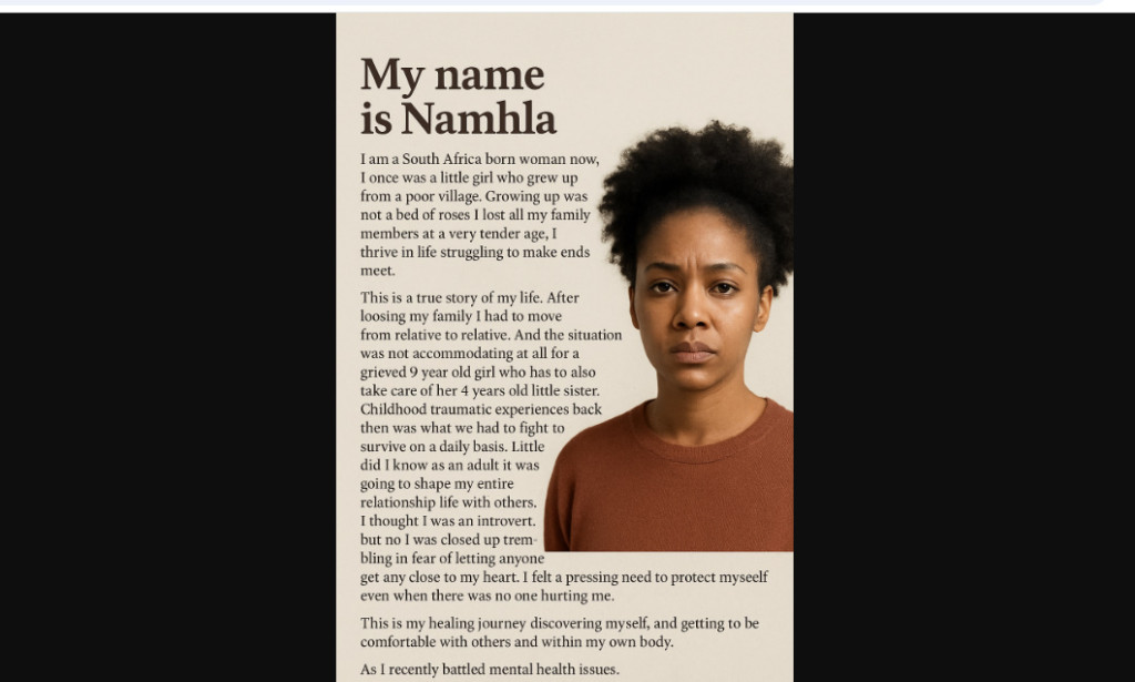 A South African Woman’s Inspiring Story of Survival and Healing