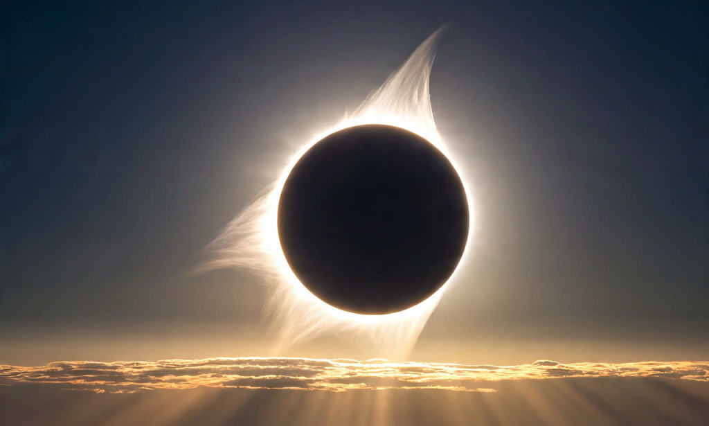 Erotic story of the eclipse of the Sun