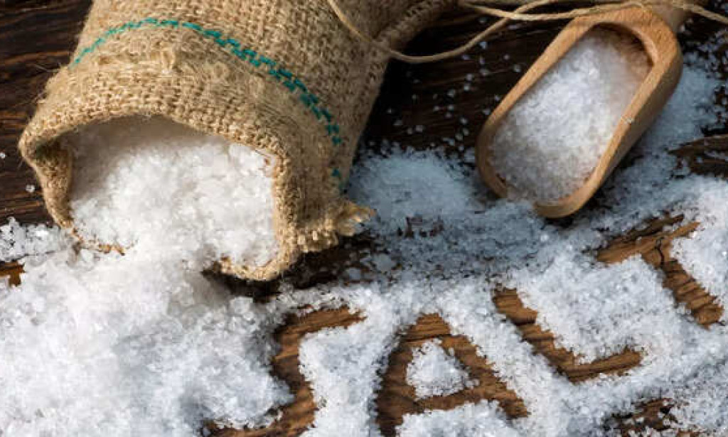 Why is salt added to house cleaning water