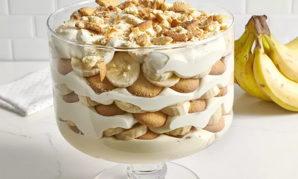 No-bake banana pudding