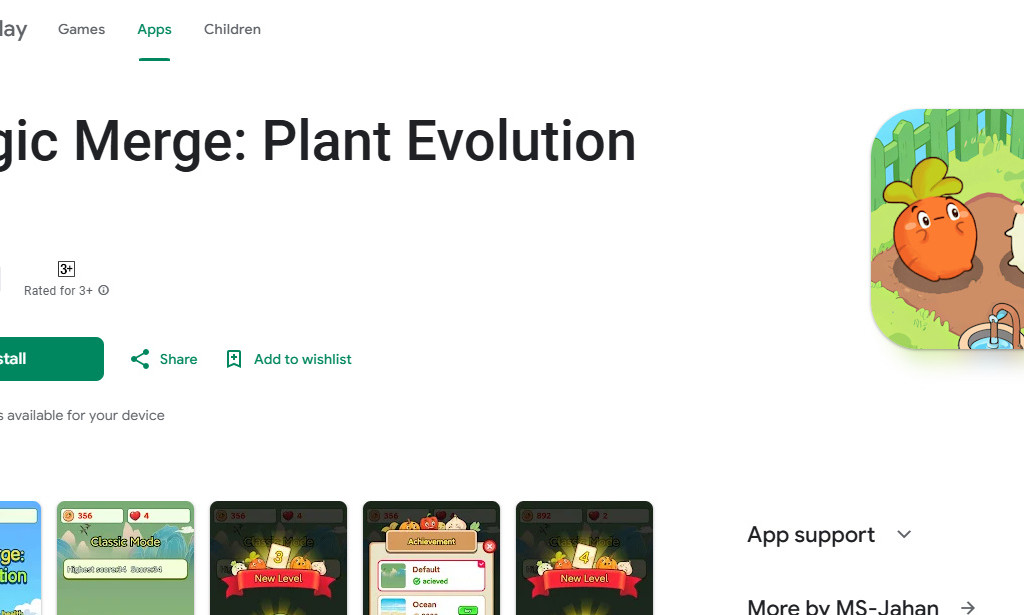 $1,600 Claim in Magic Merge App – Scam Warning