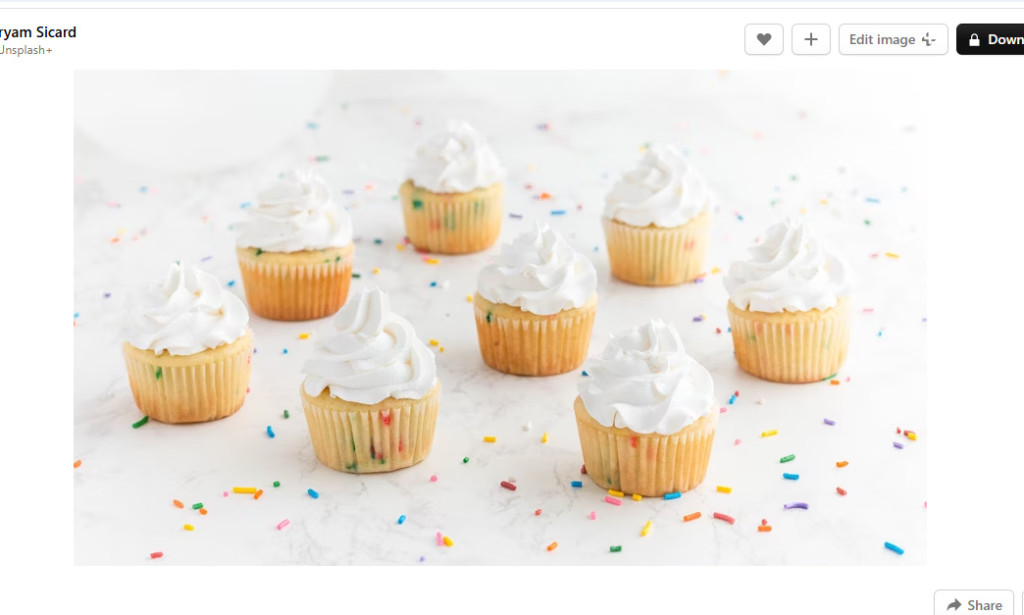 Simple Homemade Vanilla cupcakes Recipe