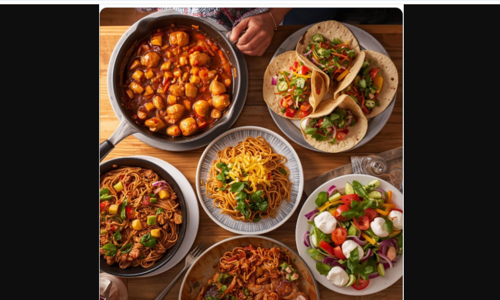 10 quick and easy weeknight dinners for busy families.