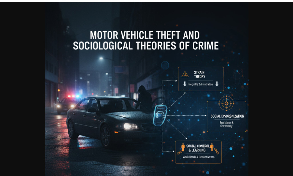 Motor Vehicle Theft Explained by Sociological Theories of Crime