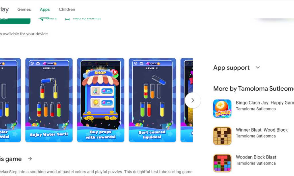 Bottle Sort Splash: Lucky Water — Fake Earning Game Exposed (Full Review)