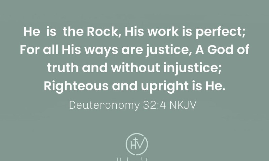 MOVING TOWARDS PERFECTION - HIS WORK IS PERFECT