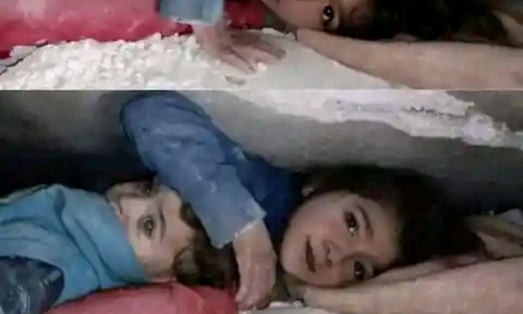 THE RESILIENCE AND LOVE THE CHILDREN CAN SHOW EVEN IN THE MOST RISKY SITUATIONS.