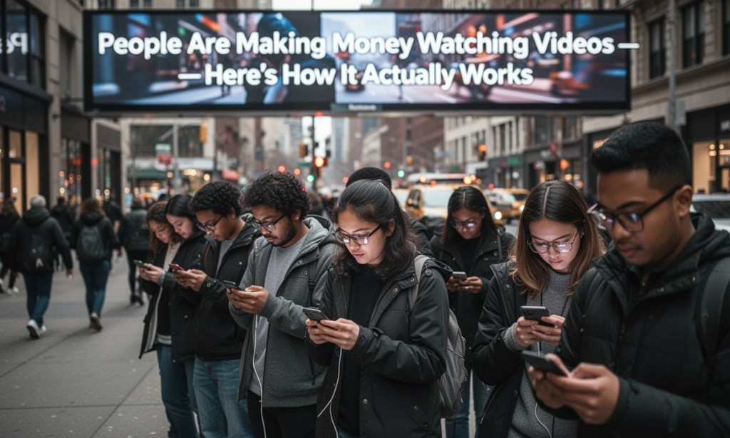 People Are Making Money Watching Videos — Here’s How It Actually Works