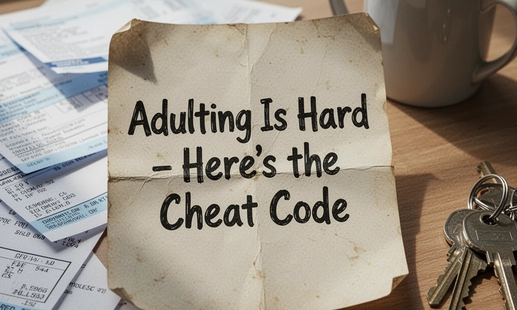 Adulting Is Hard – Here’s the Cheat Code