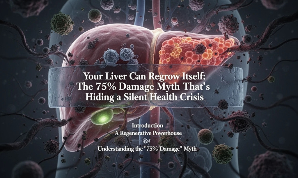 Your Liver Can Regrow Itself: The 75% Damage Myth That’s Hiding a Silent Health Crisis