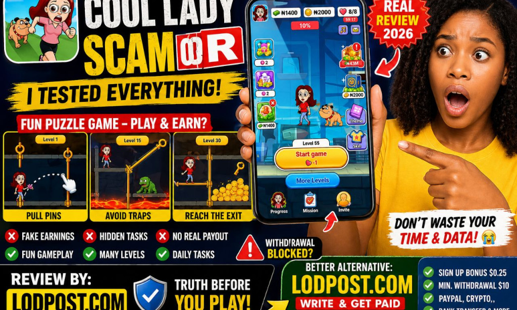 Cool Lady App Review – Scam or Legit in 2026? Withdrawal Proof – Does It Pay?