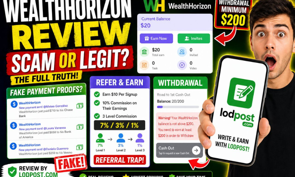Wealth Horizon Review – Scam or Legit? $500 Daily Full Truth Revealed