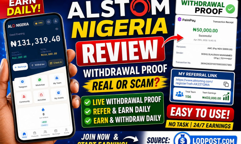Alstom Nigeria Review: Scam or Legit Investment Platform? Register & Login
