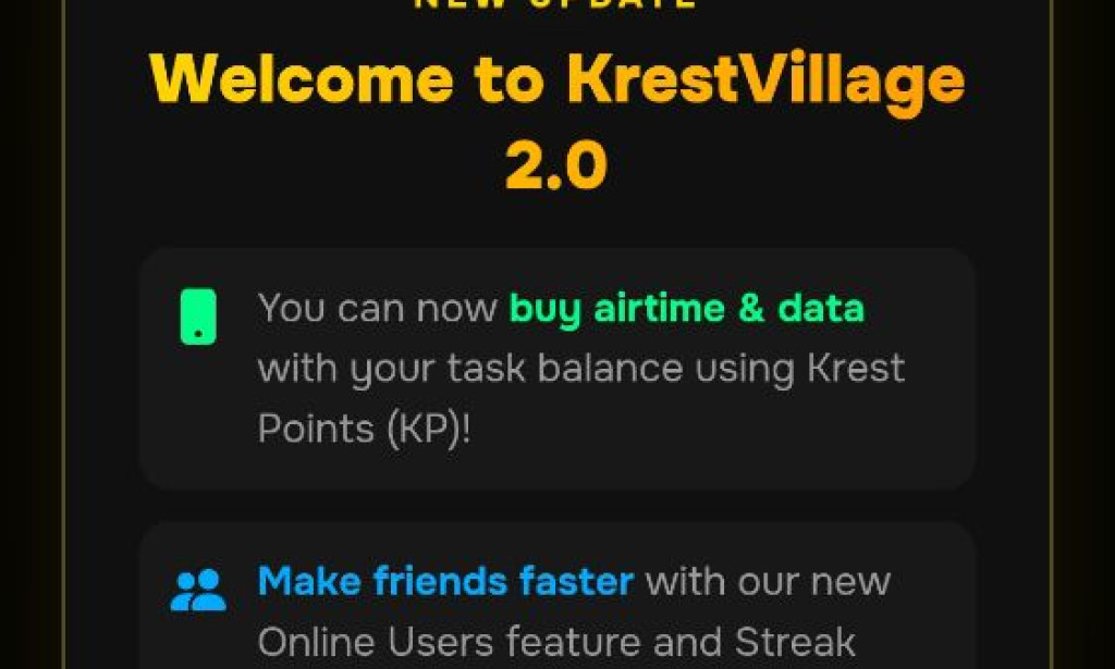 KrestVillage Legit or Fake? Inside the ₦20k “Village Head” Package