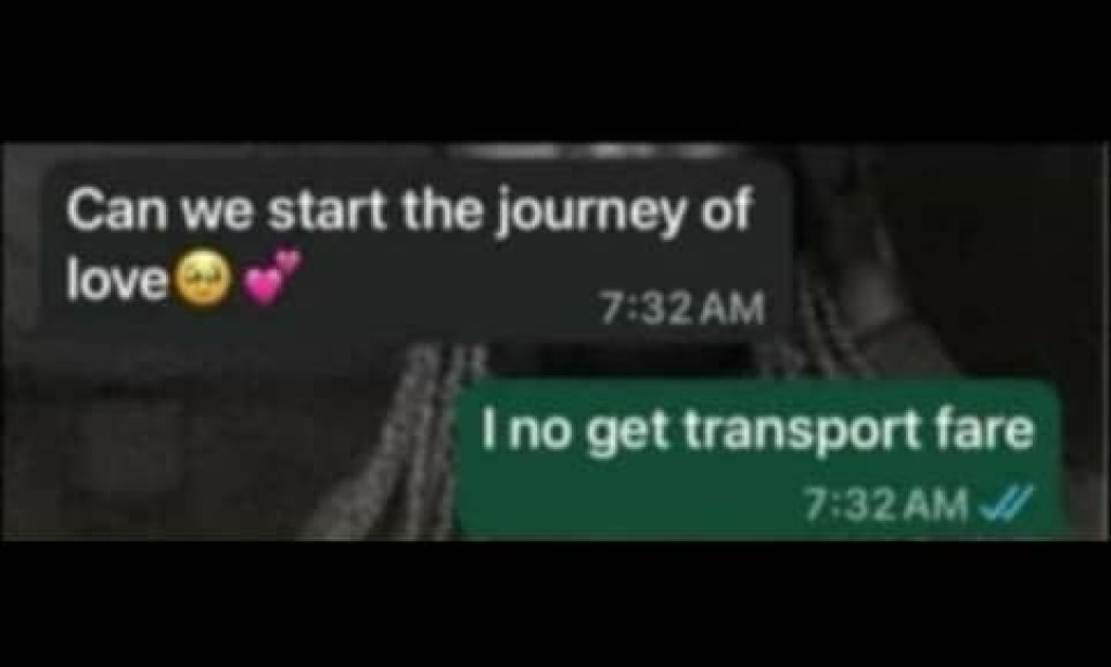 Journey of love vs journey of transport fare
