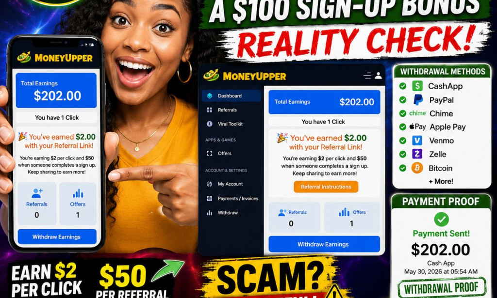 MoneyUpper Real or Fake? $100 “Free” Cash Trap Exposed (2026 Update)
