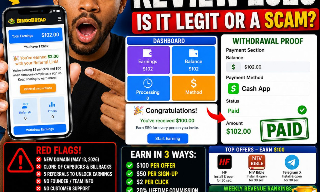 BingoBread Review 2026: Real or Fake? Login, Register, Withdrawal & Proof Examined
